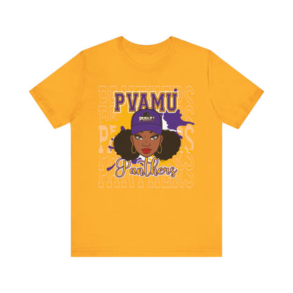 PVAMU Panthers: Prairie View A&M University Unisex Jersey Short Sleeve Tee