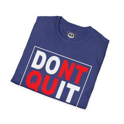 Don't Quit Manifest It Manifestation Unisex Softstyle T-Shirt Master Mind Gift