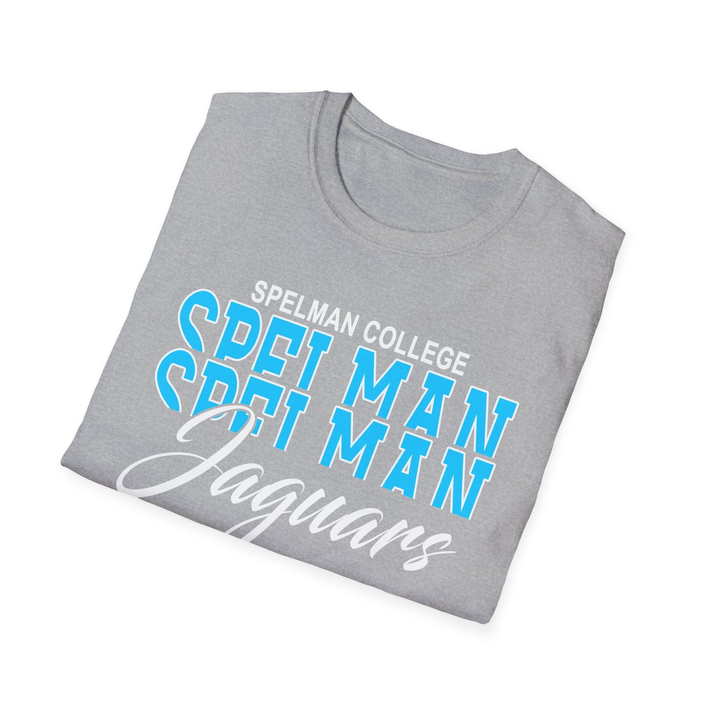 SC Jaguars: Spelman College Jaguars Unisex Softstyle T-Shirt