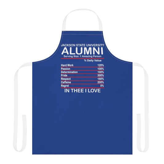 JSU Jackson State Alumni Ingredients Apron, 5-Color Straps