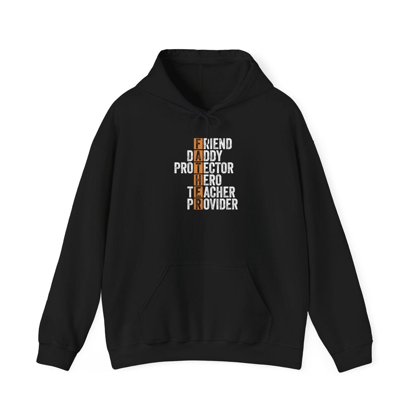 Gift for Dad, Friend, Daddy, Protector, Hero, Teacher, Provider Unisex Heavy Blend™ Hooded Sweatshirt the perfect present for Father's Day