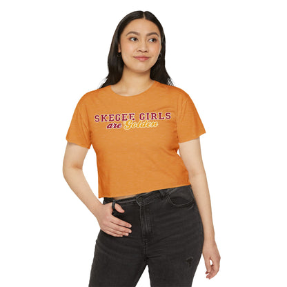 ‘Skegee Girls Festival Crop Top - Trendy Women's Tee for Summer Celebrations