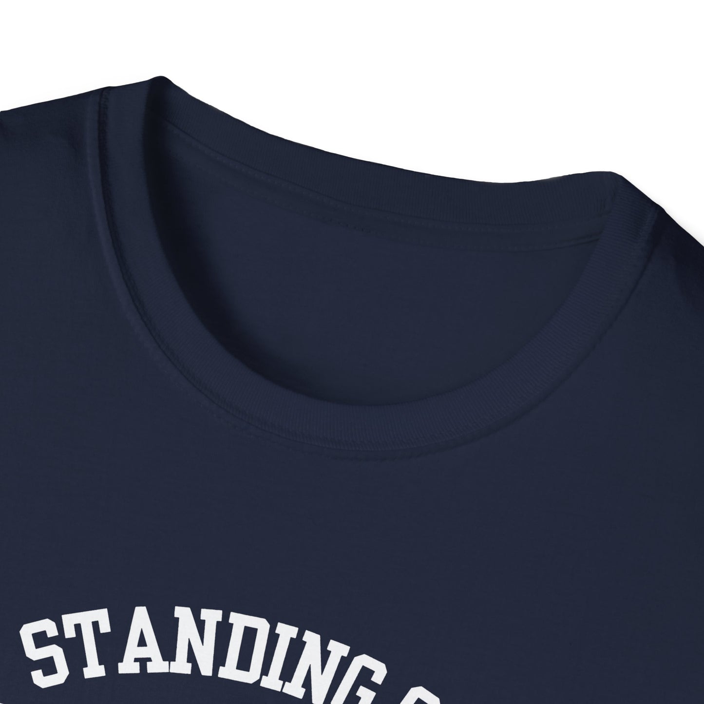 LC Dragons: Lane College Standing On BusinessUnisex Softstyle T-Shirt