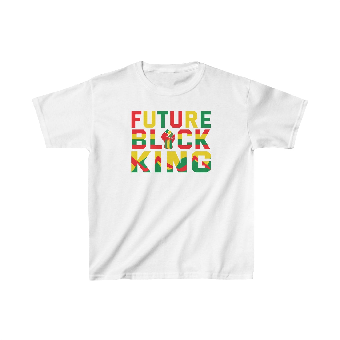 FUTURE BLACK KING Kids Heavy Cotton™ Tee