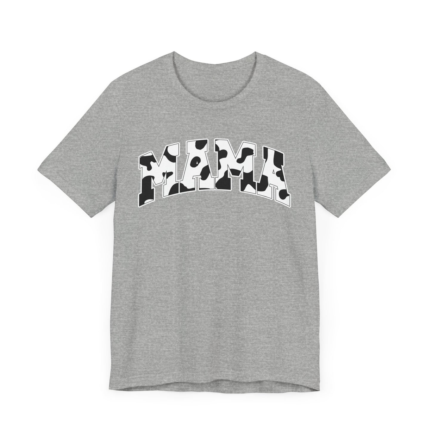 Cow Print Mama Unisex Jersey Short Sleeve Tee Mothers Day Gift