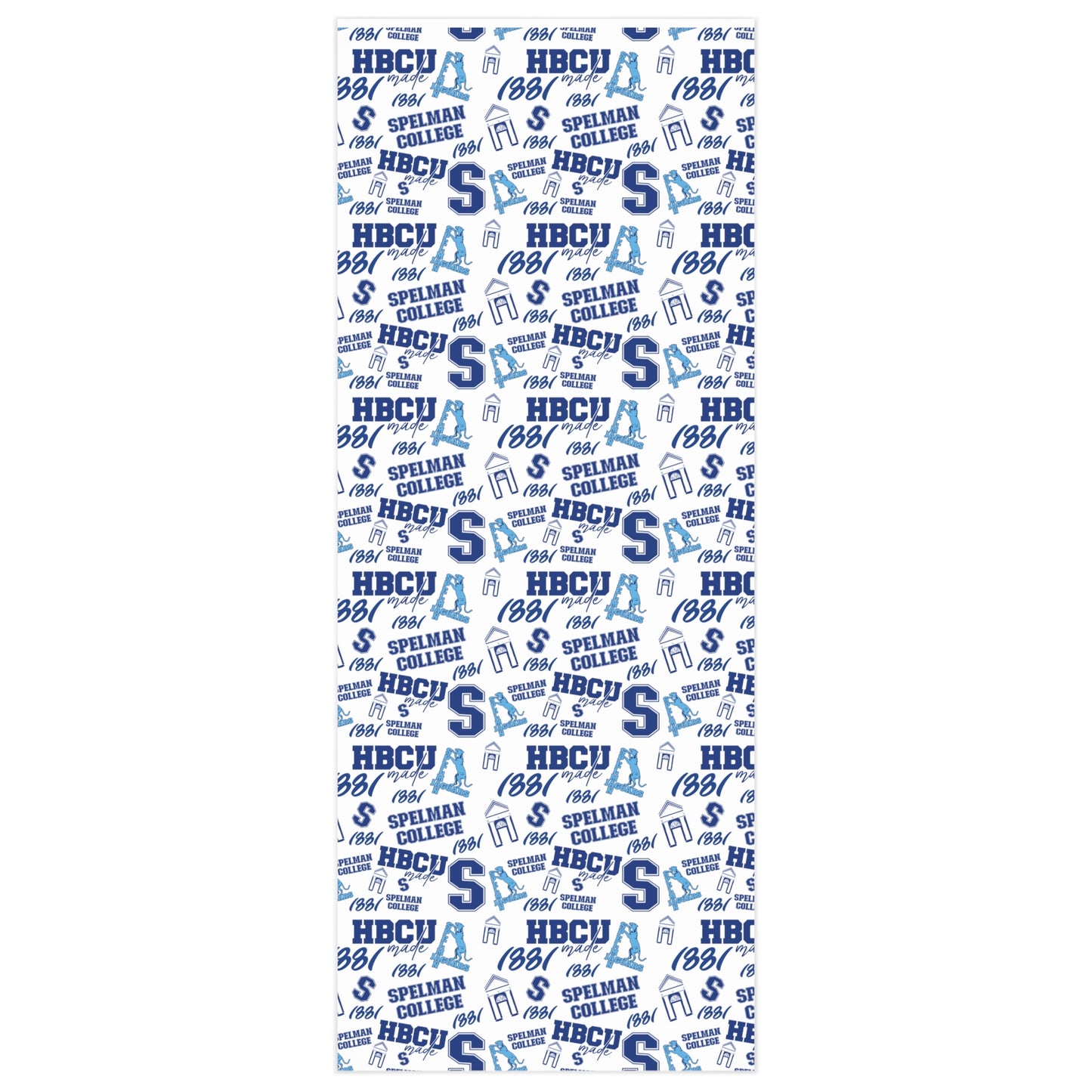 Spelman College Multi Pattern Gift Wrapping Paper