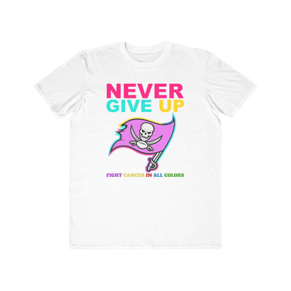Tampa Bay  Never Give Up Cancer Awareness Tee