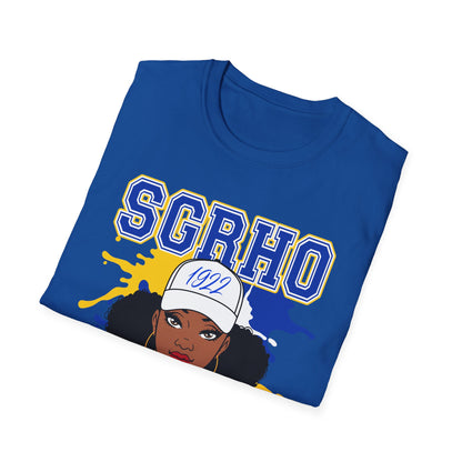 SGRho inspired HBCU Girl Unisex Softstyle T-Shirt