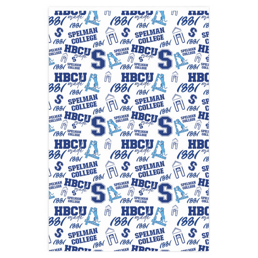 Spelman College Multi Pattern Gift Wrapping Paper