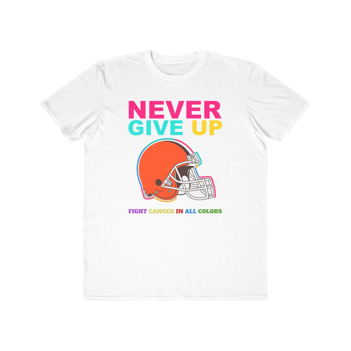 Cleveland  Never Give Up Cancer Awareness Tee