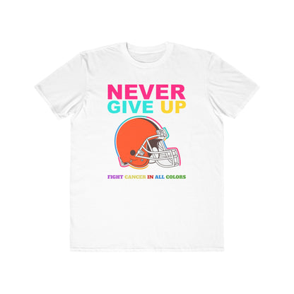 Cleveland  Never Give Up Cancer Awareness Tee