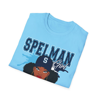 SC Jaguars: Spelman College Girl Unisex Softstyle T-Shirt