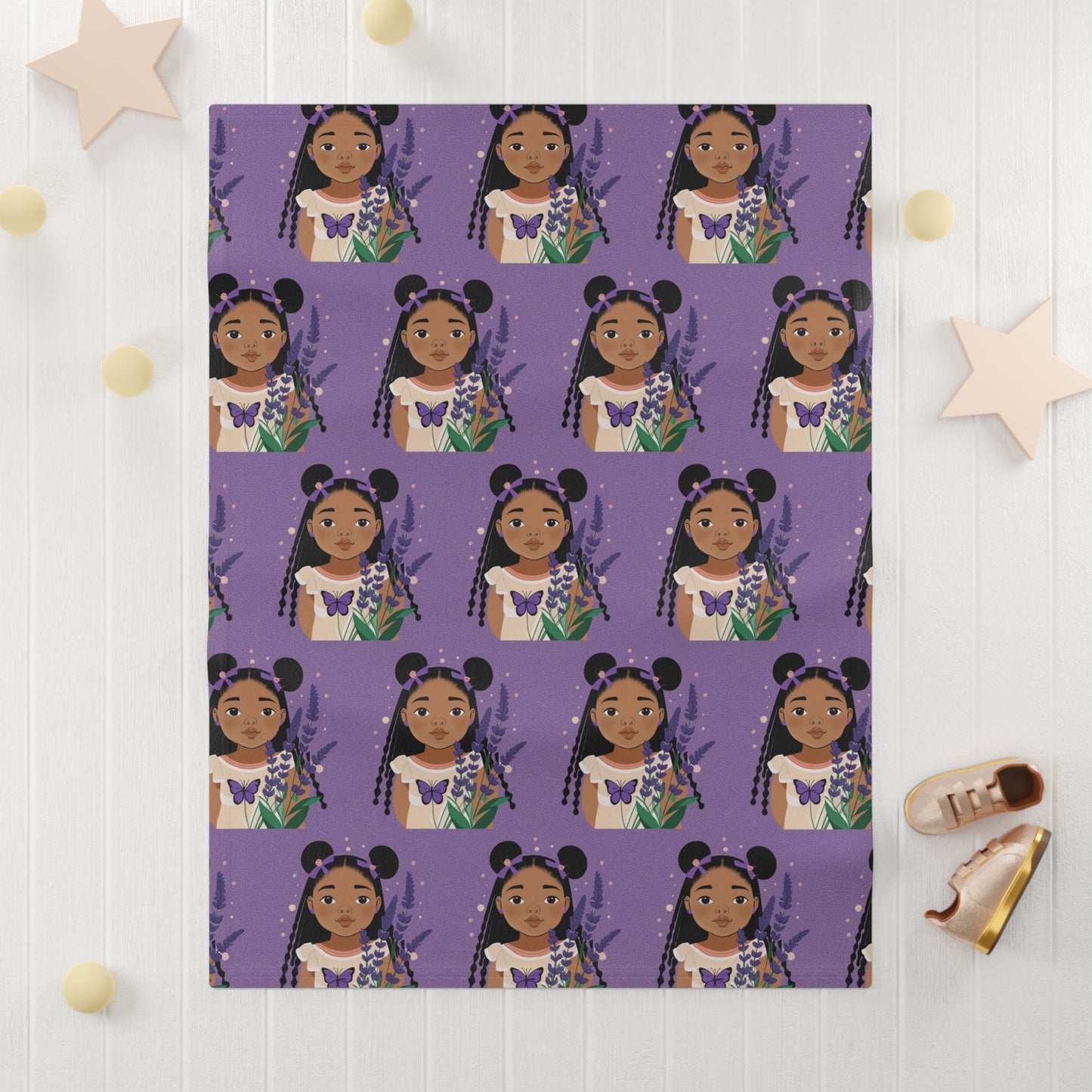 Representation Matters: Soft Fleece Baby Blanket