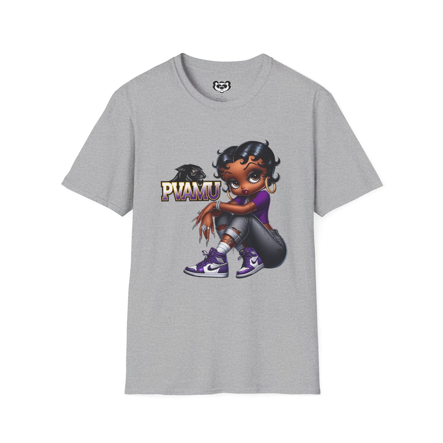 PVAMU Panthers: Prairie View Betty Boop Unisex Softstyle T-Shirt