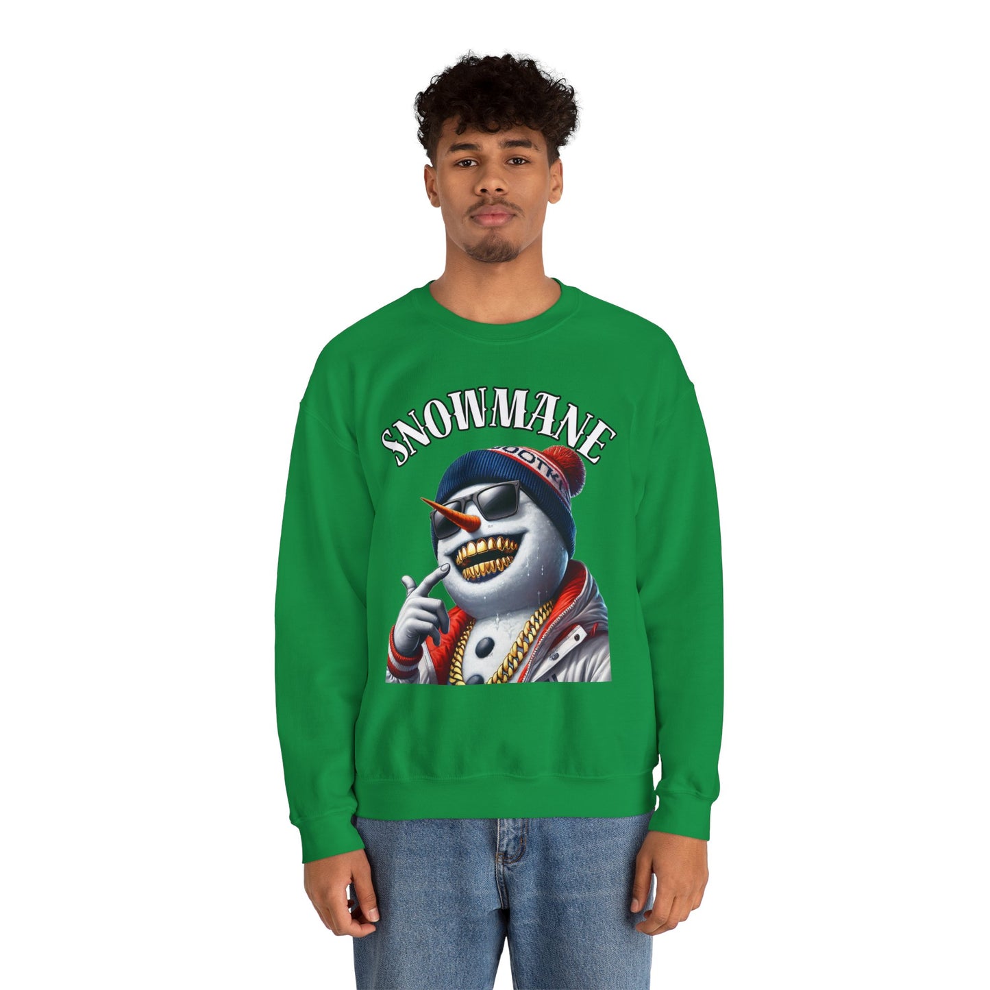 FREEZY the SNOWMANE Unisex Heavy Blend™ Crewneck Sweatshirt