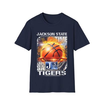 JSU Tigers: Jackson State Tigers Basketball Unisex Softstyle T-Shirt