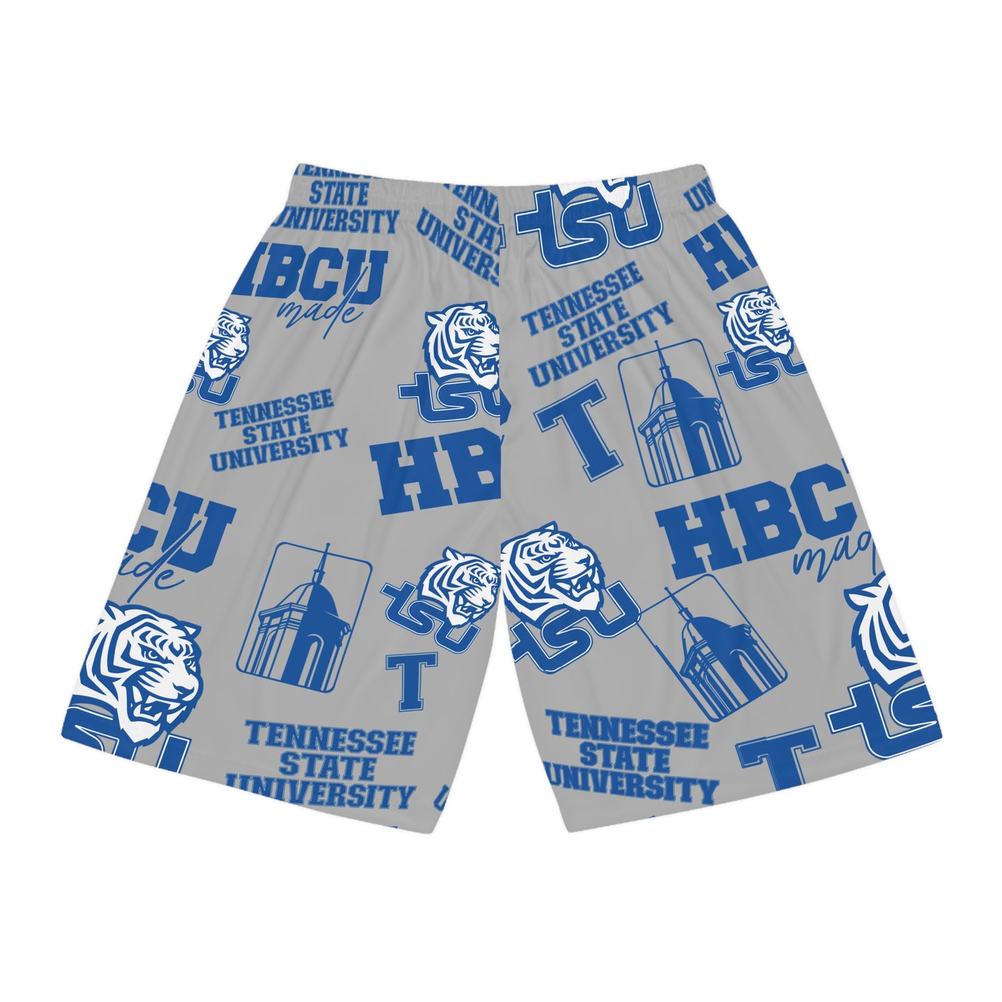 TN State Tigers HBCU All over print Basketball Shorts TSU Tennessee State gift for students and alumni