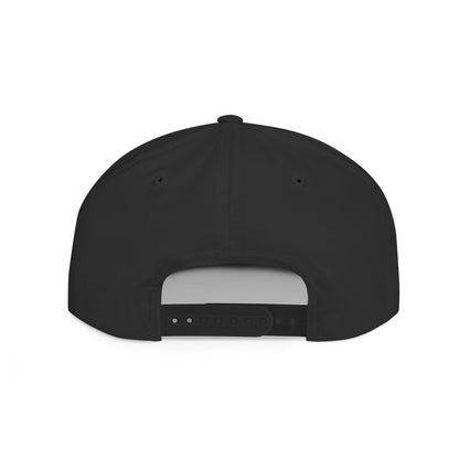 Panda Flat Bill Snapback Hat - Trendy Casual Cap for Outdoor Adventures