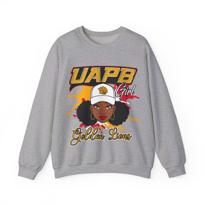 UAPB Golden Lions:Arkansas-Pine Bluff Golden Lions Unisex Heavy Blend™ Crewneck Sweatshirt