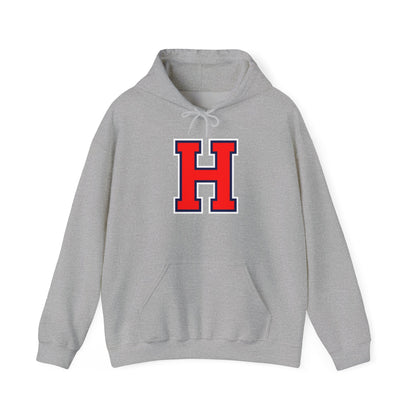 Howard University Bison Vintage H Unisex Heavy Blend™ Hooded Sweatshirt