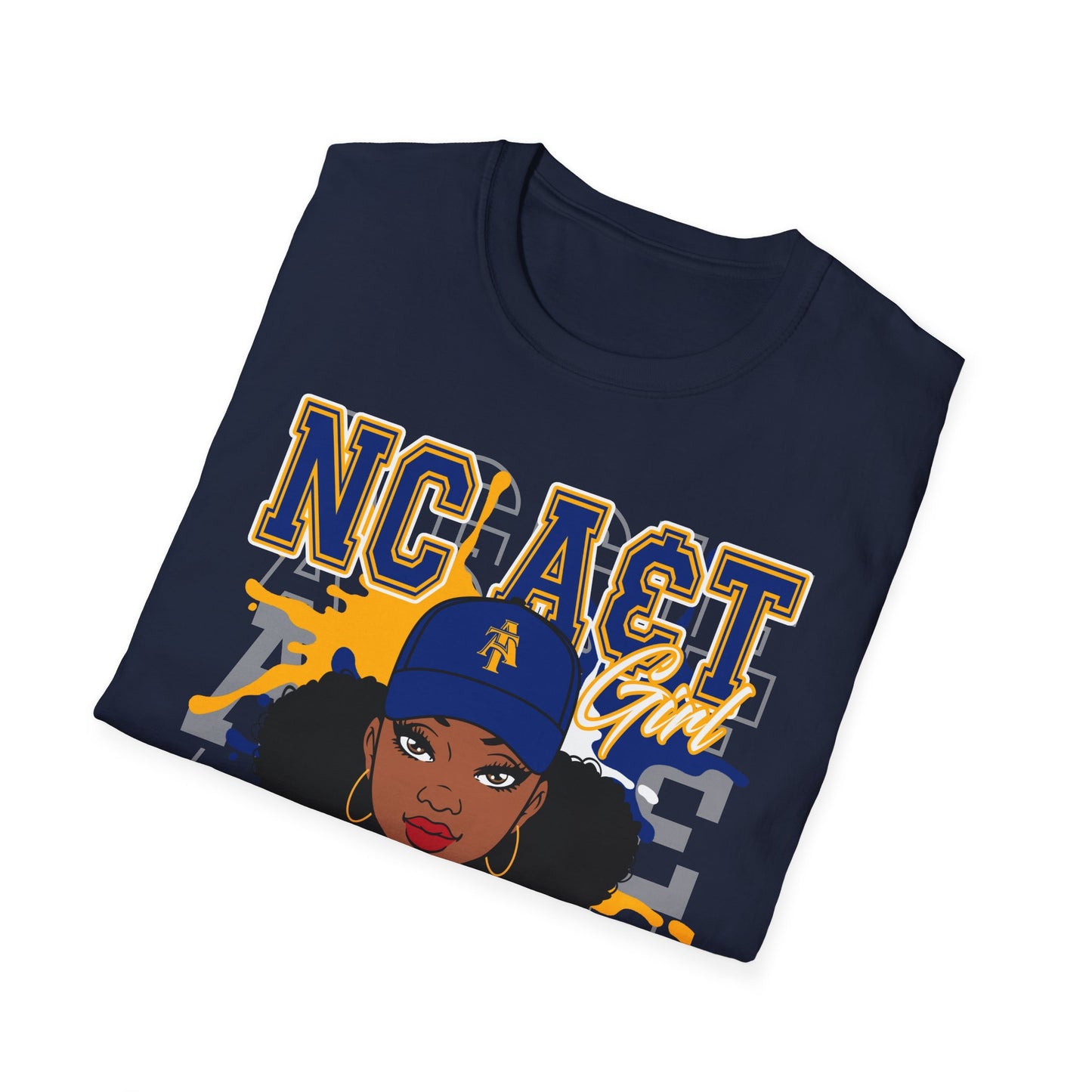 NCAT Aggies: North Carolina A&T State University Unisex Softstyle T-Shirt gift for her