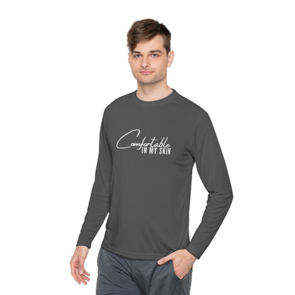 Comfortable in my Skin Unisex Lightweight Long Sleeve Tee