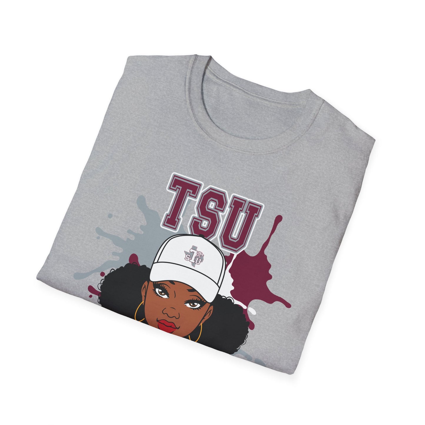 TSU Tigers: Texas Southern University Tigers Unisex Softstyle T-Shirt