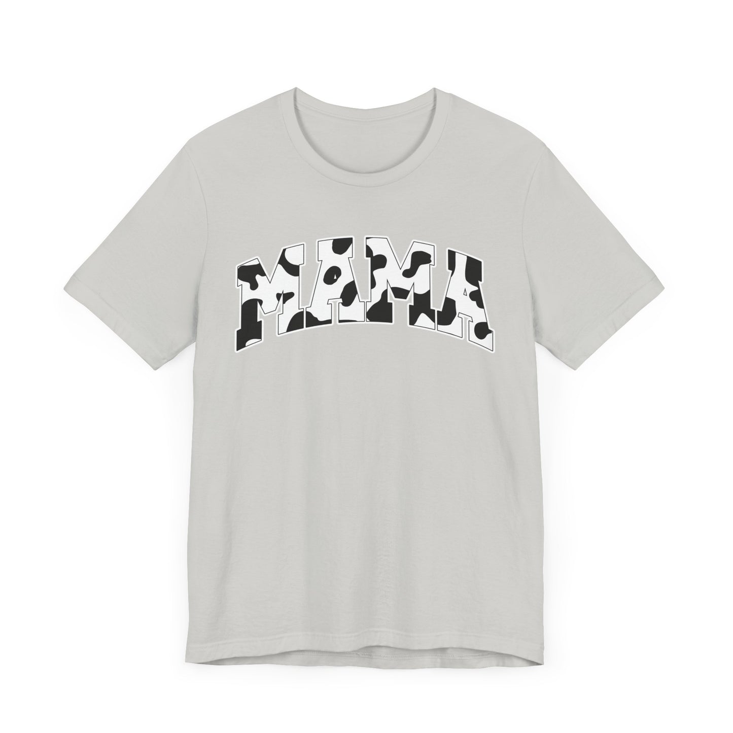 Cow Print Mama Unisex Jersey Short Sleeve Tee Mothers Day Gift