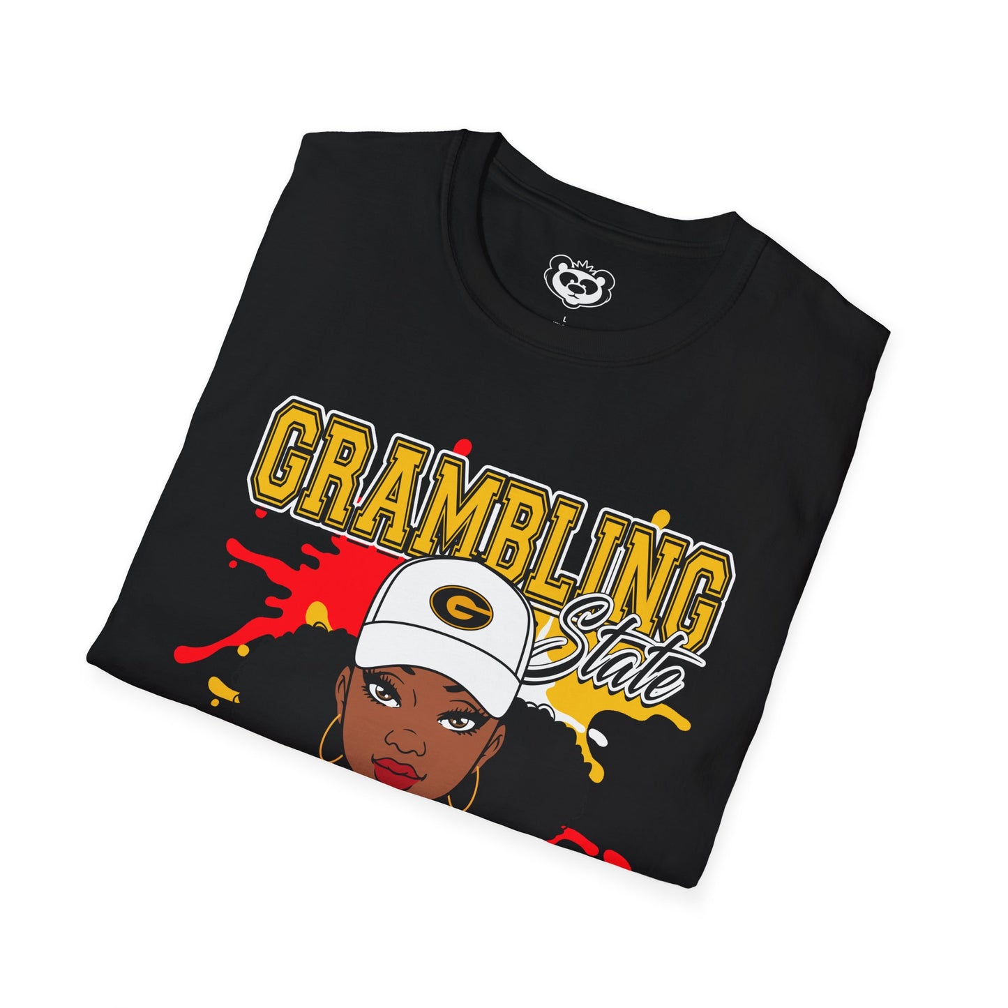 GSU Tigers: Grambling State Tigers Girl Unisex Softstyle T-Shirt Gift for Student and Alumni