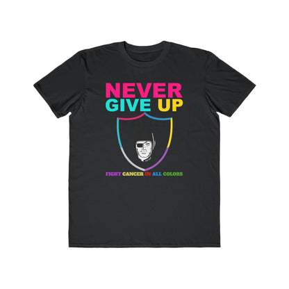 Raiders  Never Give Up Cancer Awareness Tee