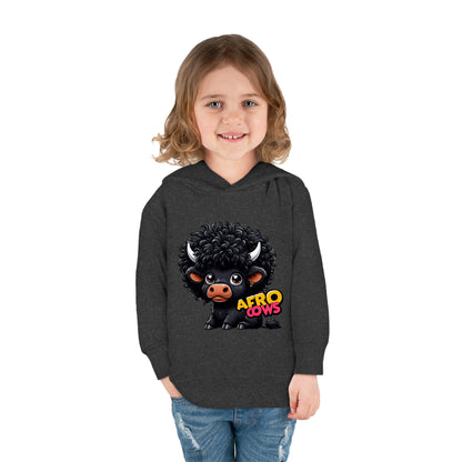 Afro Cows Toddler Pullover Fleece Hoodie