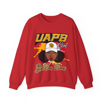 UAPB Golden Lions:Arkansas-Pine Bluff Golden Lions Unisex Heavy Blend™ Crewneck Sweatshirt