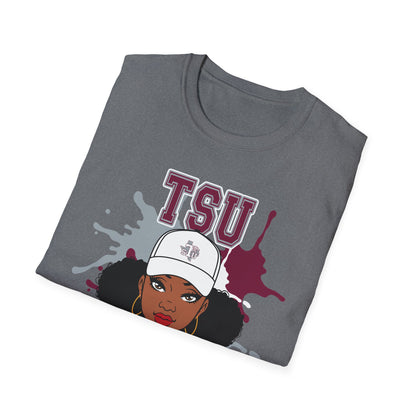 TSU Tigers: Texas Southern University Tigers Unisex Softstyle T-Shirt