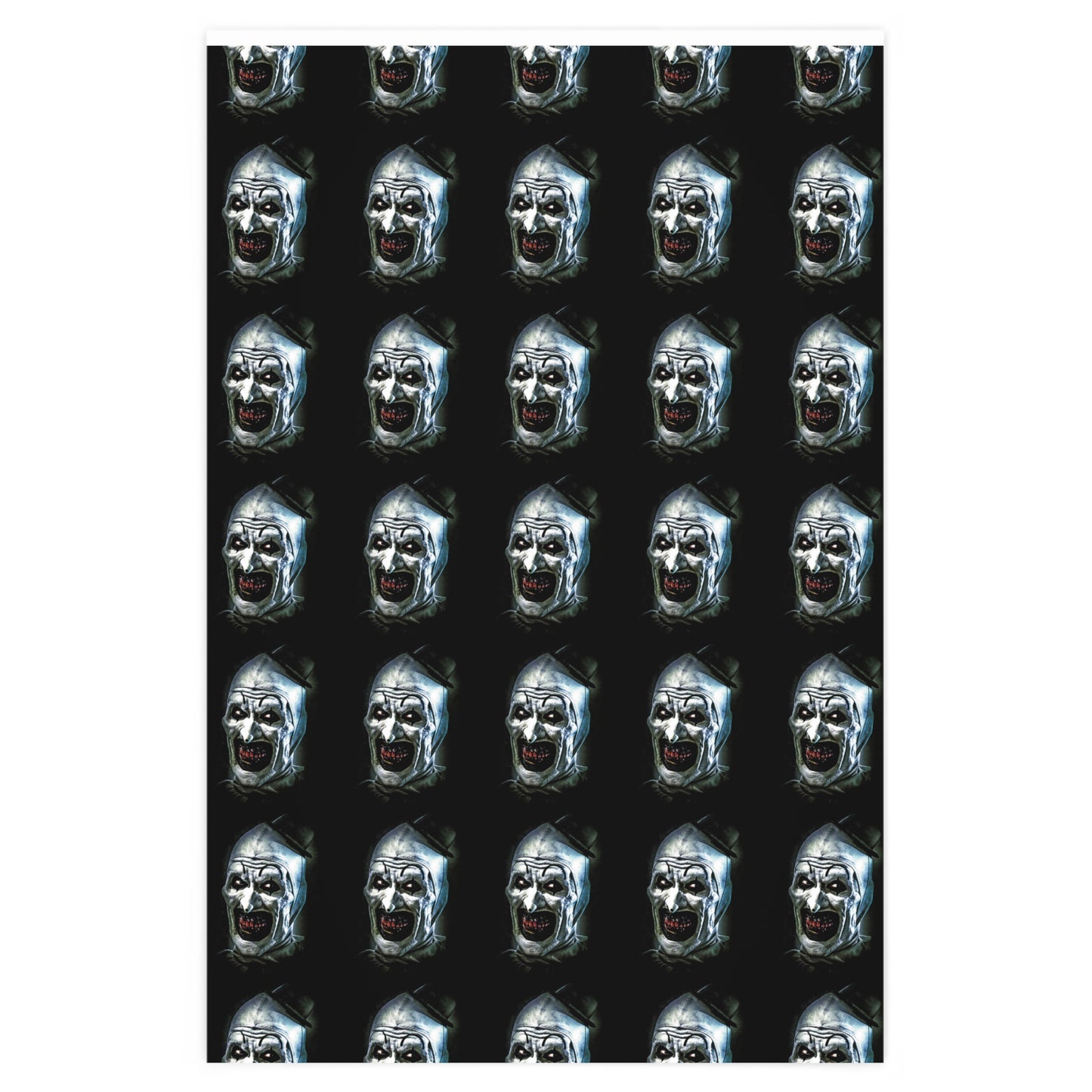 Halloween Clown Gift Wrapping Paper