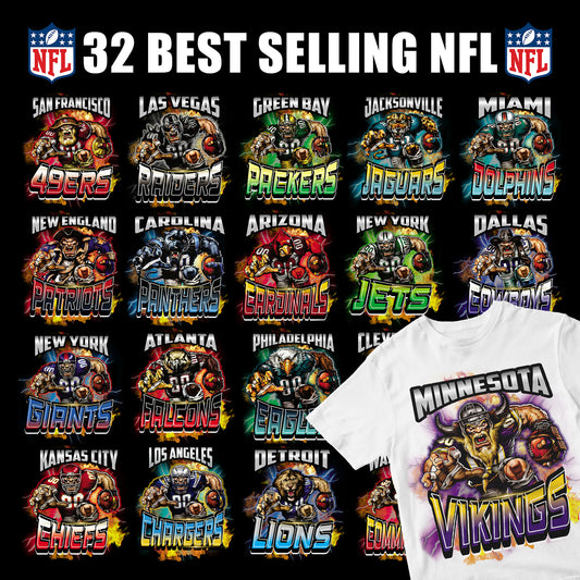 32 Best Selling NFL Designs