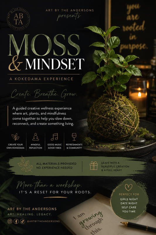 Moss & Mindset | Kokedama Wellness Experience Dallas