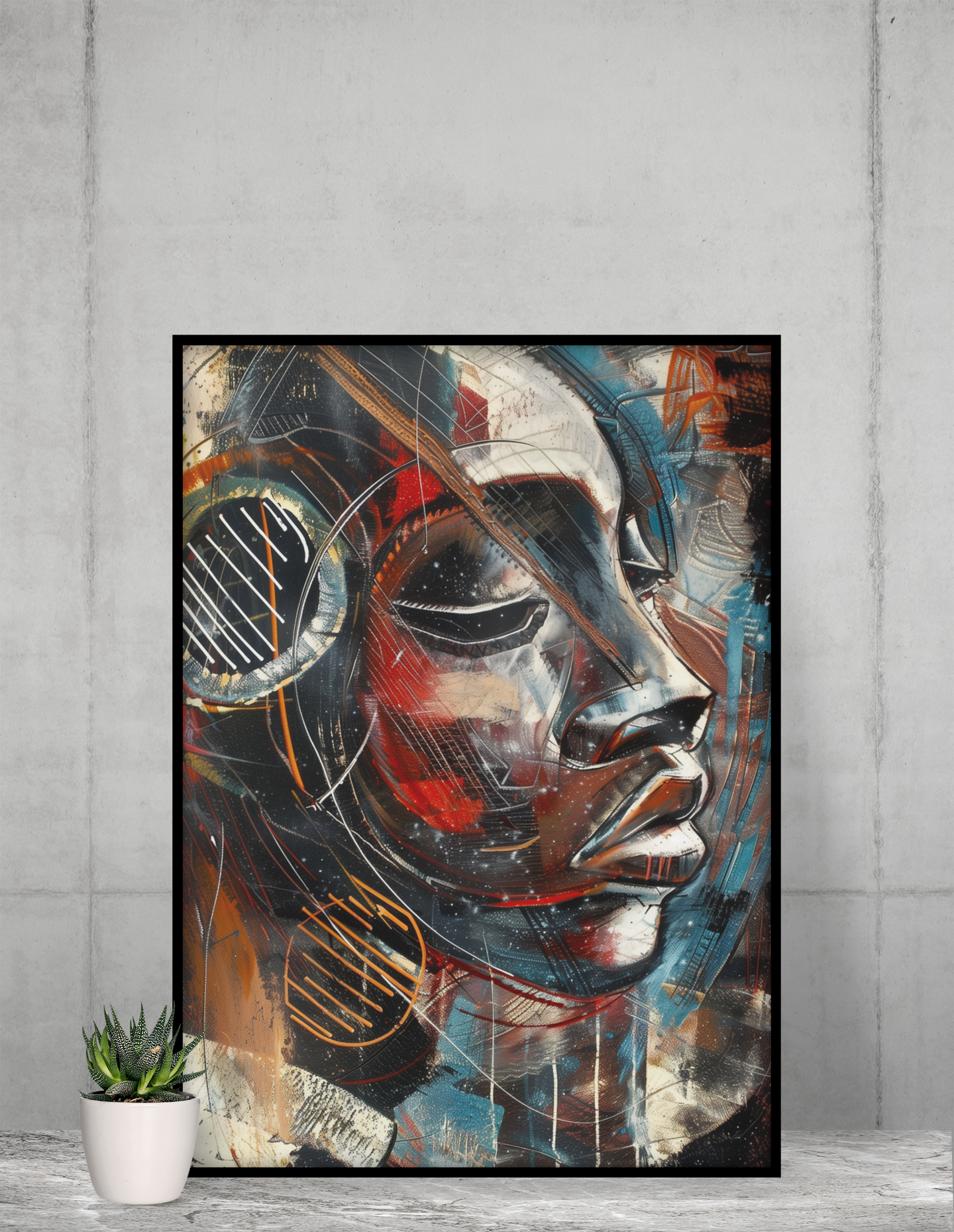 Noir Resonance | DJ Inspired Statement Wall Art | Art by the Andersons