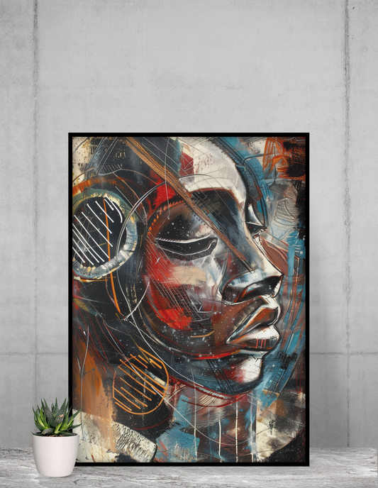 Noir Resonance | DJ Inspired Statement Wall Art | Art by the Andersons