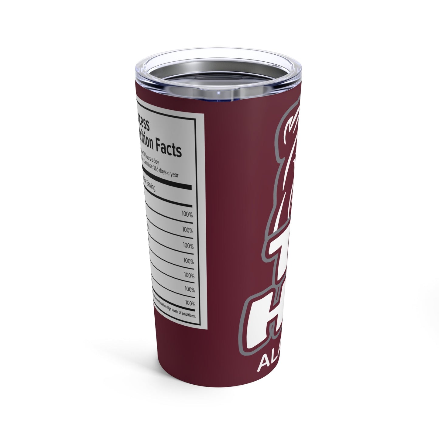 AAMU Bulldogs: Alabama A&M University The Hill Tumbler 20oz - Art by the Andersons