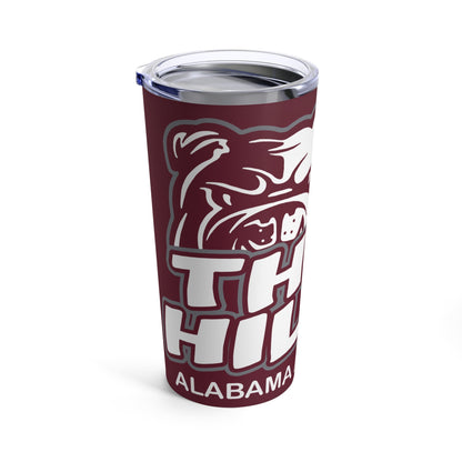 AAMU Bulldogs: Alabama A&M University The Hill Tumbler 20oz - Art by the Andersons