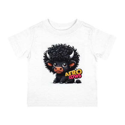 Afro Cows Infant Cotton Jersey Tee - Art by the Andersons