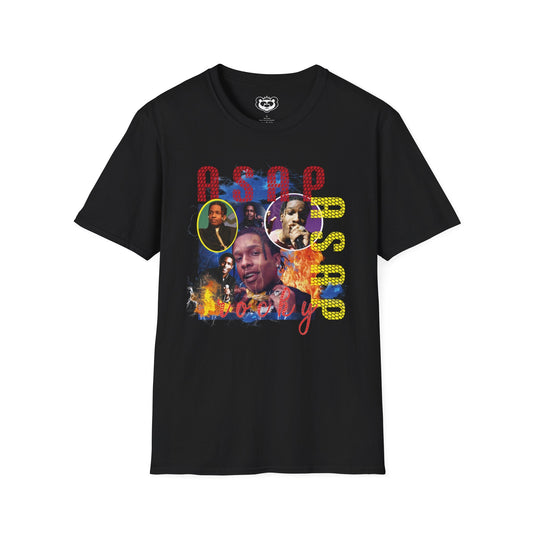 ASAP Rocky Fullermoe Style Rap Unisex Softstyle T - Shirt - Art by the Andersons