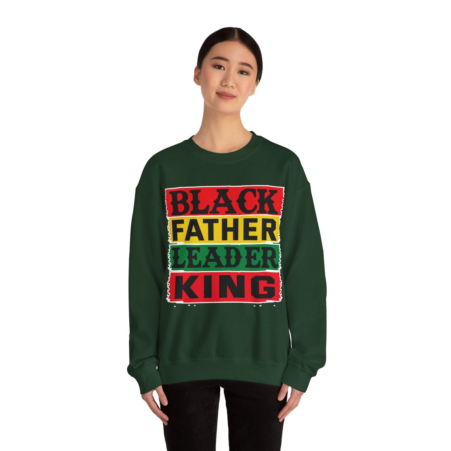 BLACK KING Crewneck Sweatshirt - Art by the Andersons