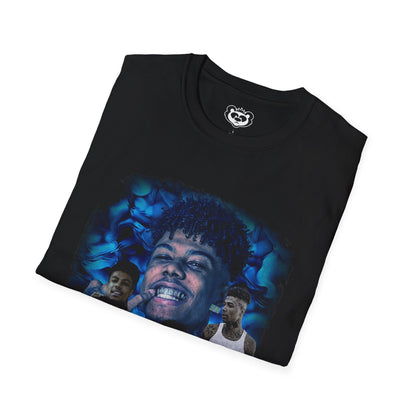 Blueface Fullermoe Style Rap Unisex Softstyle T - Shirt - Art by the Andersons