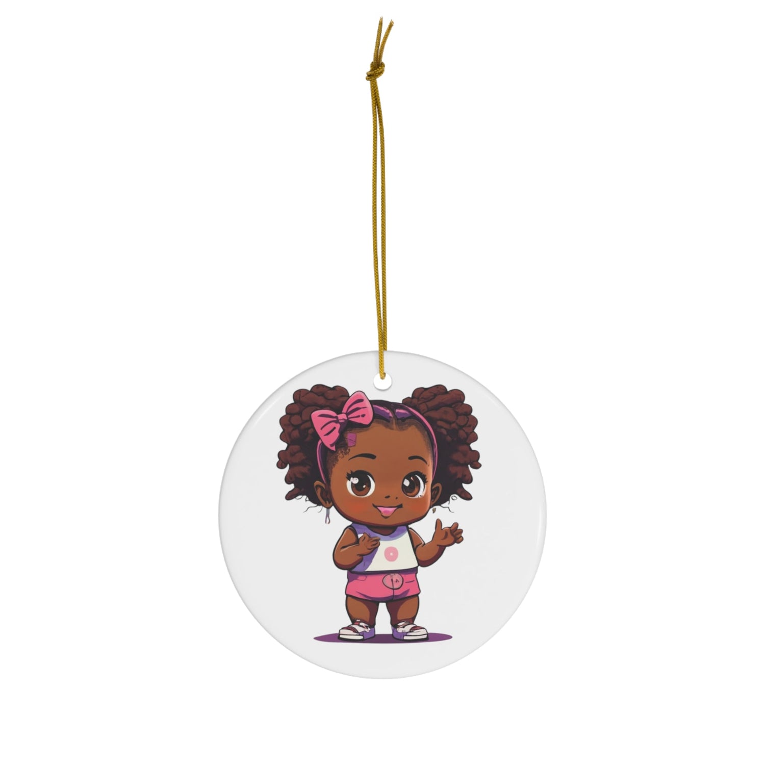 Ceramic Ornament, 4 Shapes - Art by the Andersons