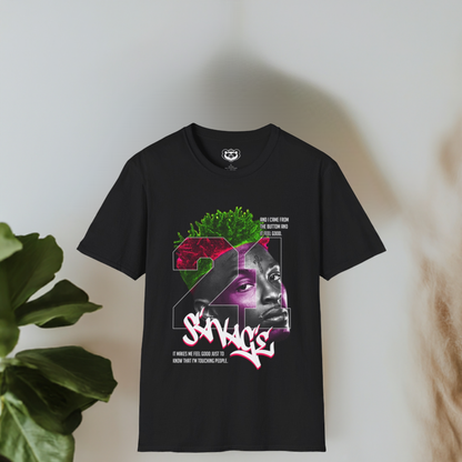 21 Savage Fullermoe Style Rap Unisex Softstyle T-Shirt