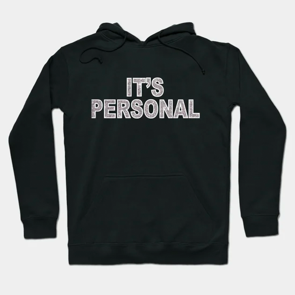 Colorado Buffs It's Personal Glitter Text Hoodie