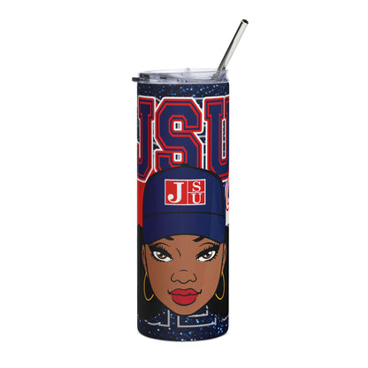 Stainless steel JSU Jackson State University tumbler