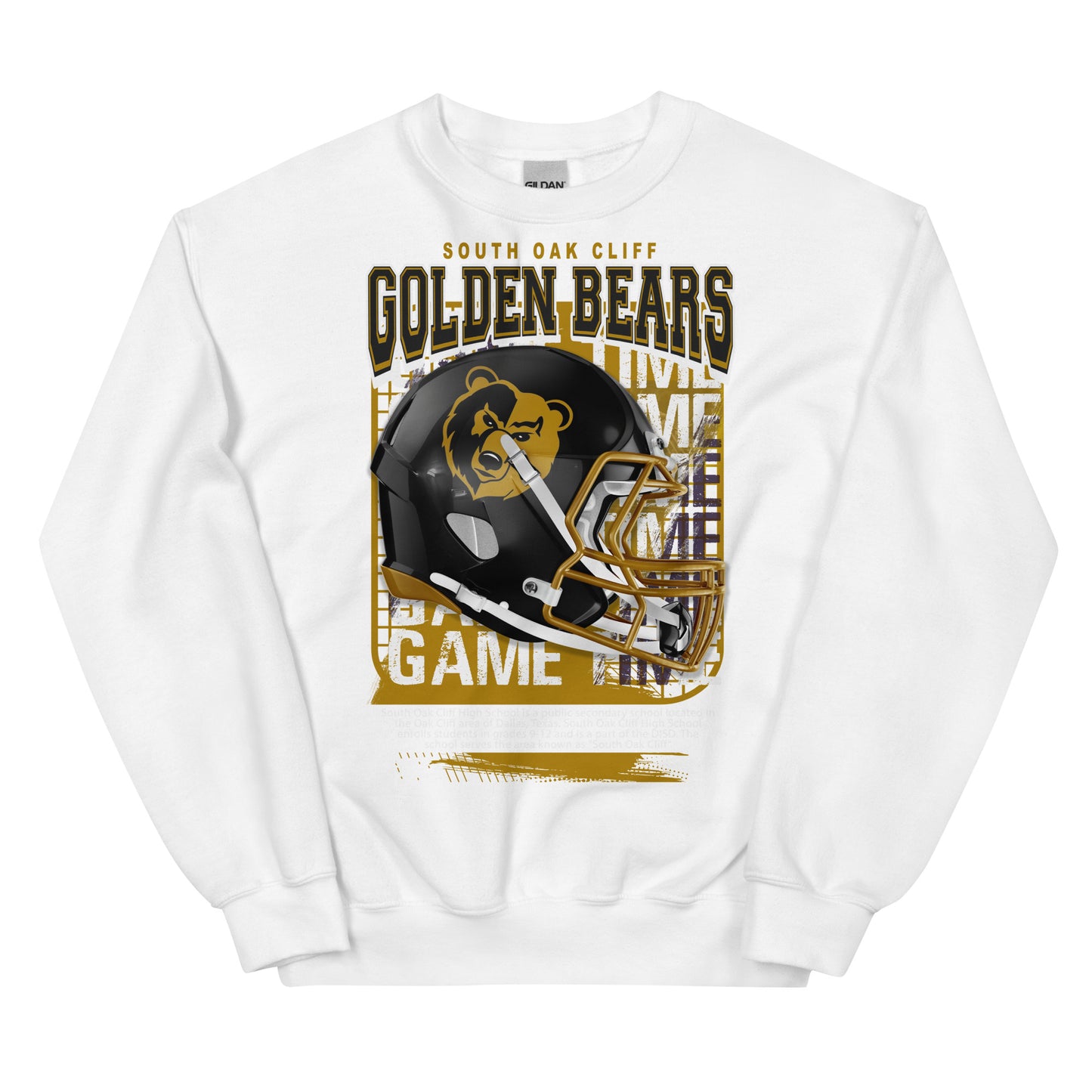 SOC Golden Bears: South Oak CLiff Golden BearsUnisex Sweatshirt